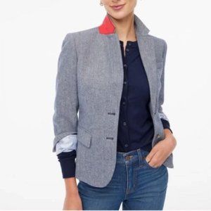 NWT - J.CREW Factory - Herringbone Blazer - Wool-blend